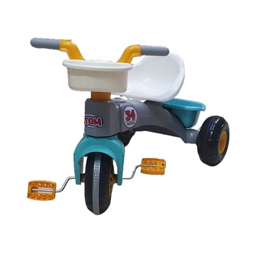 PİLSAN 07 169 ATOM BİSİKLET (GRİ/YEŞİL]