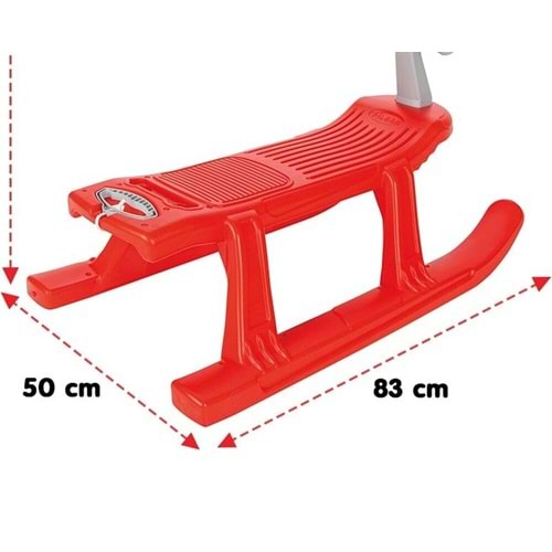 PİLSAN 06 170 KAR CANAVARI KIZAK KIRMIZI