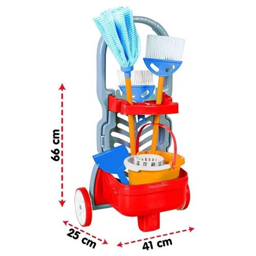 PİLSAN 07 620 ARABALI TEMİZLİK SETİ