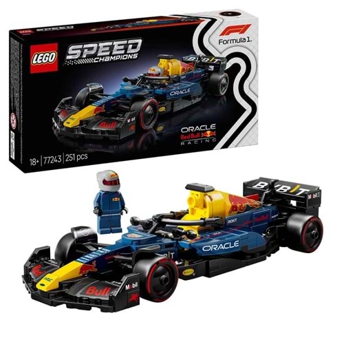 LEGO 77243 Speed Champ. Oracle Red Bull Racing RB20 F1 251 parça +18 yaş