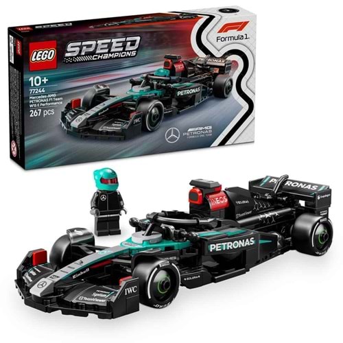 LEGO 77244 Speed Champ. Mercedes-AMG F1 W15 Yarış Arabası 267prç +10yaş