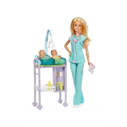 MATTEL GKH23 Barbie Bebek Doktoru - Sarışın