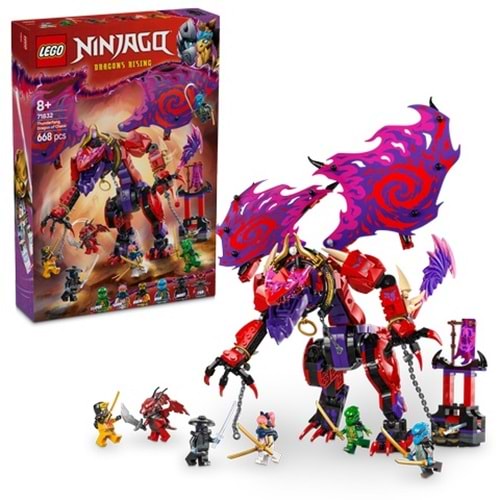 LEGO 71832 Ninjago Thunderfang Kaos Ejderhası 668 parça +8 yaş