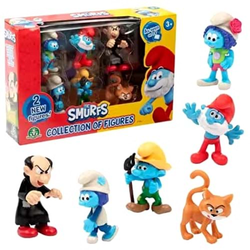 GP PUF46000 Şirinler 6lı Figür Paketi