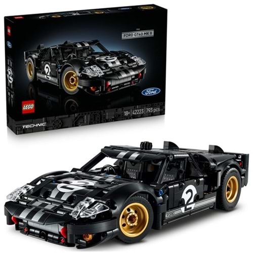 LEGO 42223 Technic 1966 FordGT40 MKII 793 parça +18 yaş