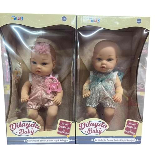 HALLEY SH59995 32 CM TAM VİNİL BEBEK EMZİKLİ-ZRV