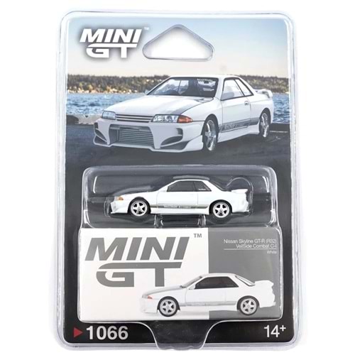 EKN Mini GT 1066 1/64 Nissan Skyline GT-R (R32) VeilSide Combat C-I White MGT01066-BL