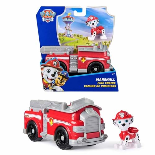 SUNMAN 37397 SUN-SPM-FİGÜR PAW PATROL TEMEL ARAÇLAR MARSHALL