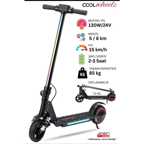 FURKAN FR60294 24 W ELEKTİRİKLİ SCOOTER GRİ