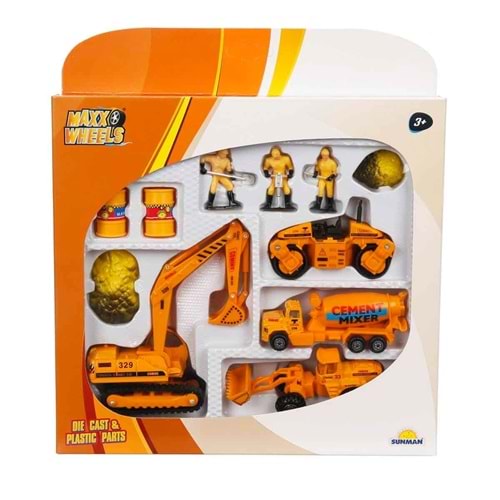 SUNMAN S00019021 İNŞAAT SETİ 11 PARÇA