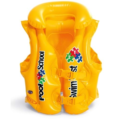 VARDEM IY58660 YAKALI SARI YELEK 50X47 CM (3-6