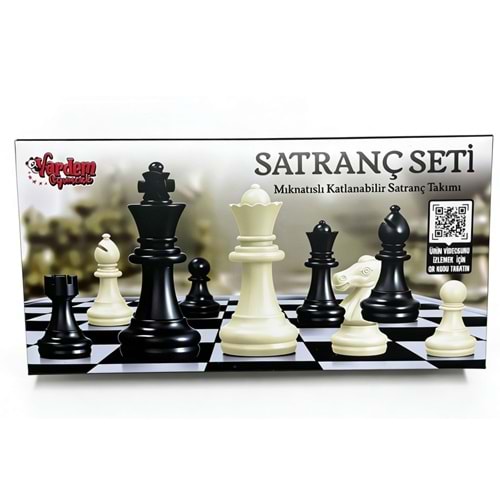 VARDEM VRD10660 MIKNATISLI KATLANABILIR SATRANÇ
