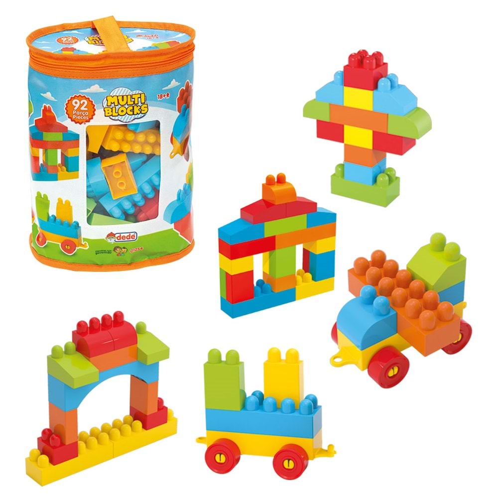 DEDE 01254 MULTİ 92 PÇS BLOK