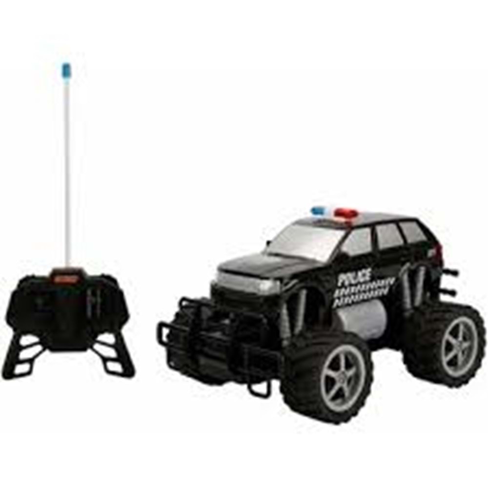 SUN ÖZEL HAREKET POLİS 1/10 ŞRJ KUMANDALI ARABA