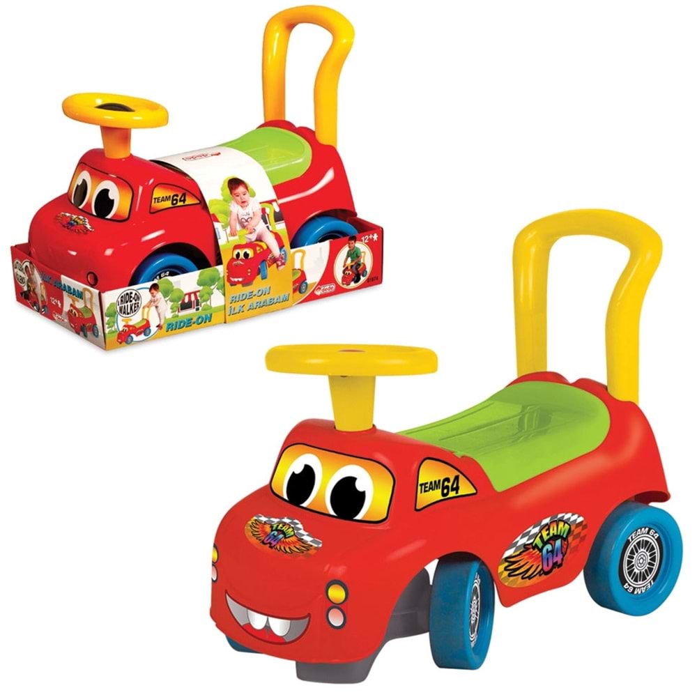 DEDE 01974 İLK ARABAM KIRMIZI