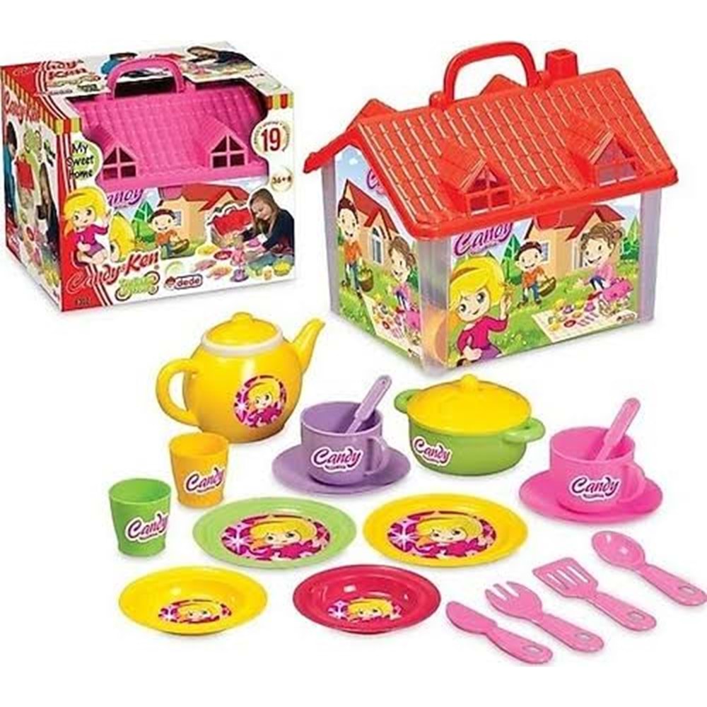 DEDE 03021 CANDY EV ÇAYSETİ