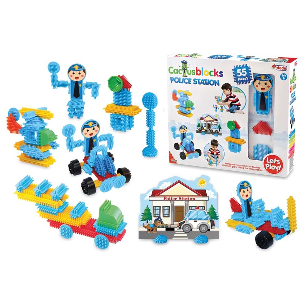 DEDE 03307 KAKTÜS POLİS BLOKLAR
