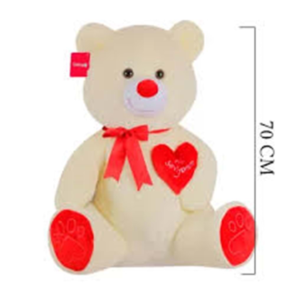 SELAY 1045 70 CM TIKIL AYI BEYAZ