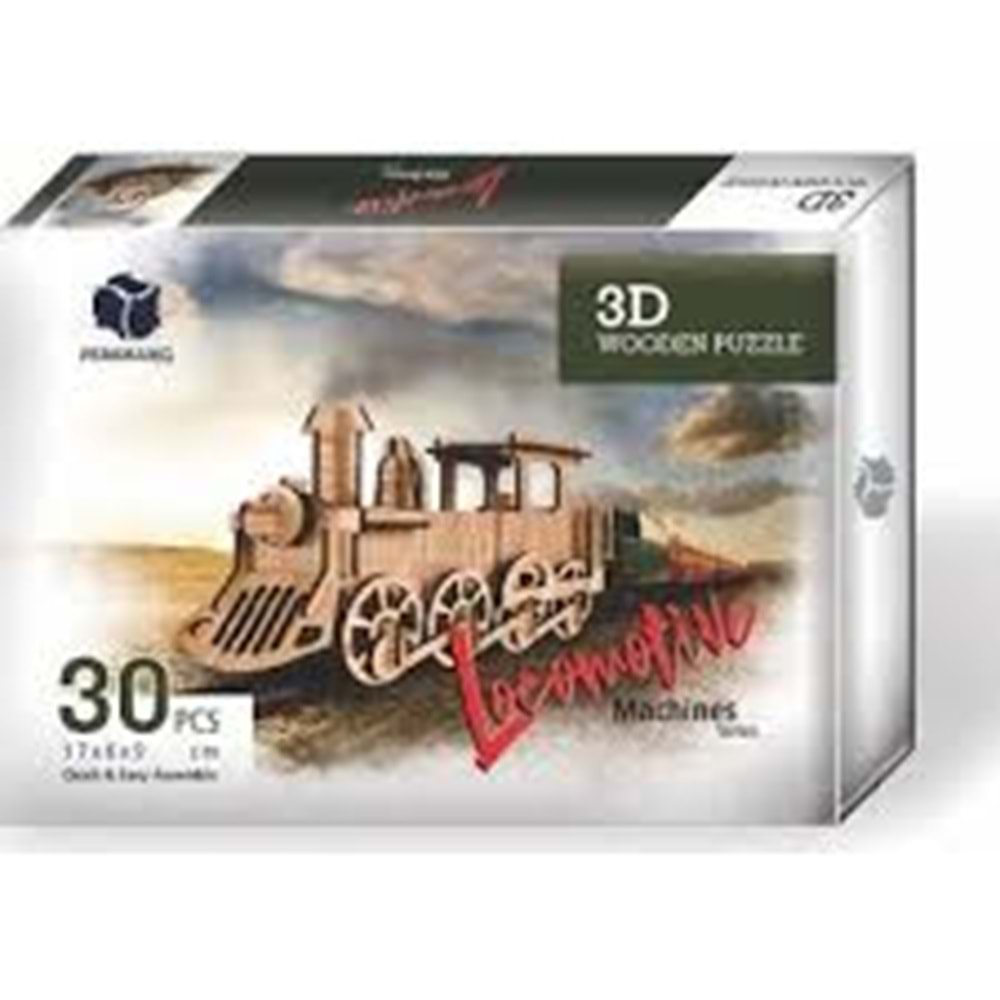 KRKŞ 86 3D LOKOMOTİF PUZZLE