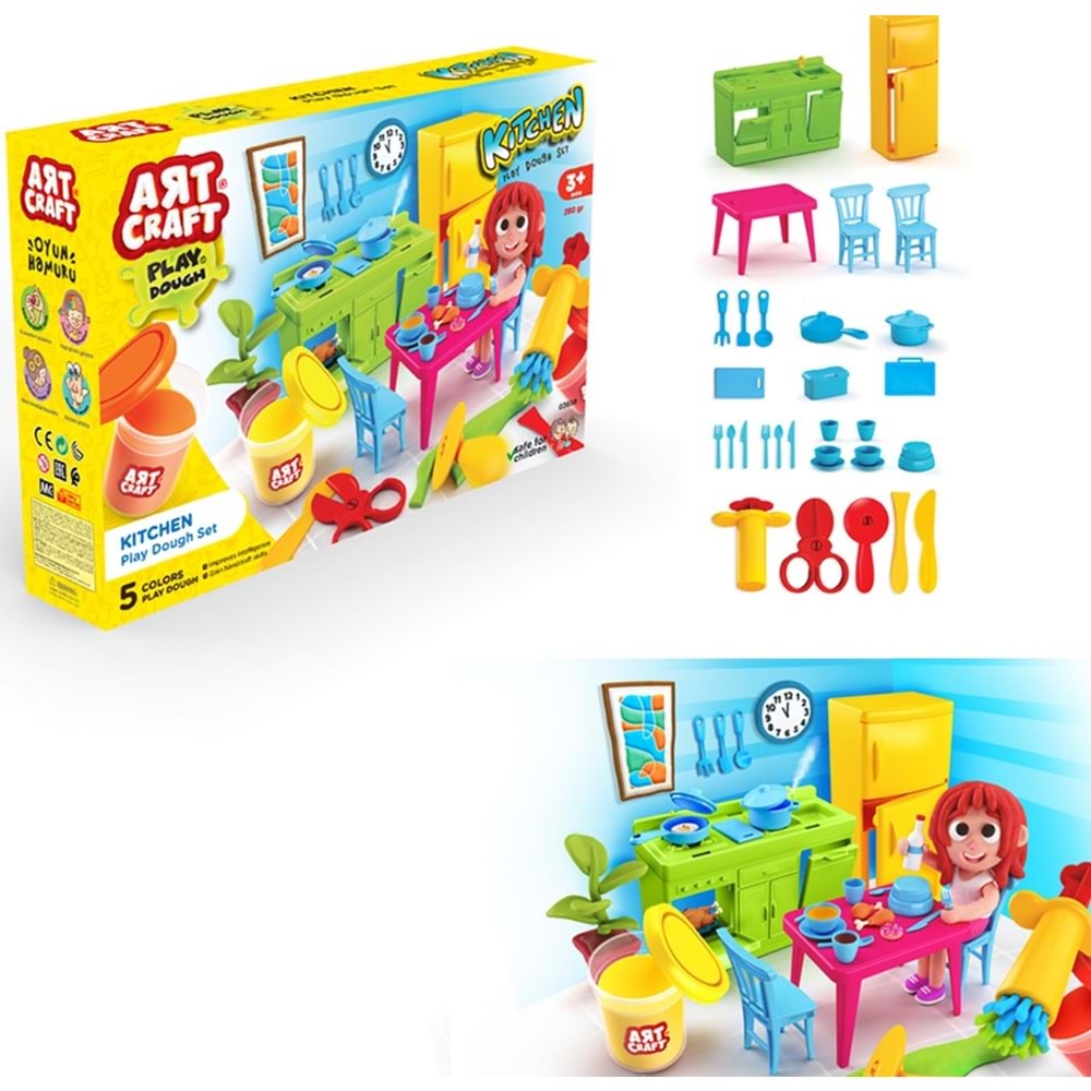 DEDE 03658 ART MUTFAK OYUN HAMUR SETİ
