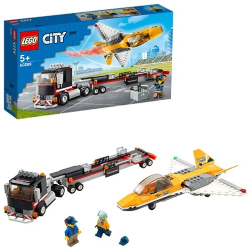 LEGO 60289 LEGO® City Jet Gösteri Jeti Taşıma Aracı /281 parça /+5 yaş