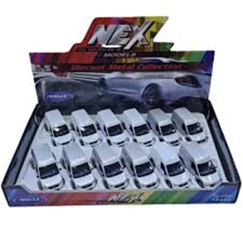 WELLY 43631D 1/32 FORD CONNET KAPALI METAL