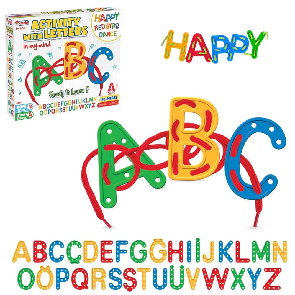 DEDE 03673 İPLİ HARFLERLE AKTİVİTE