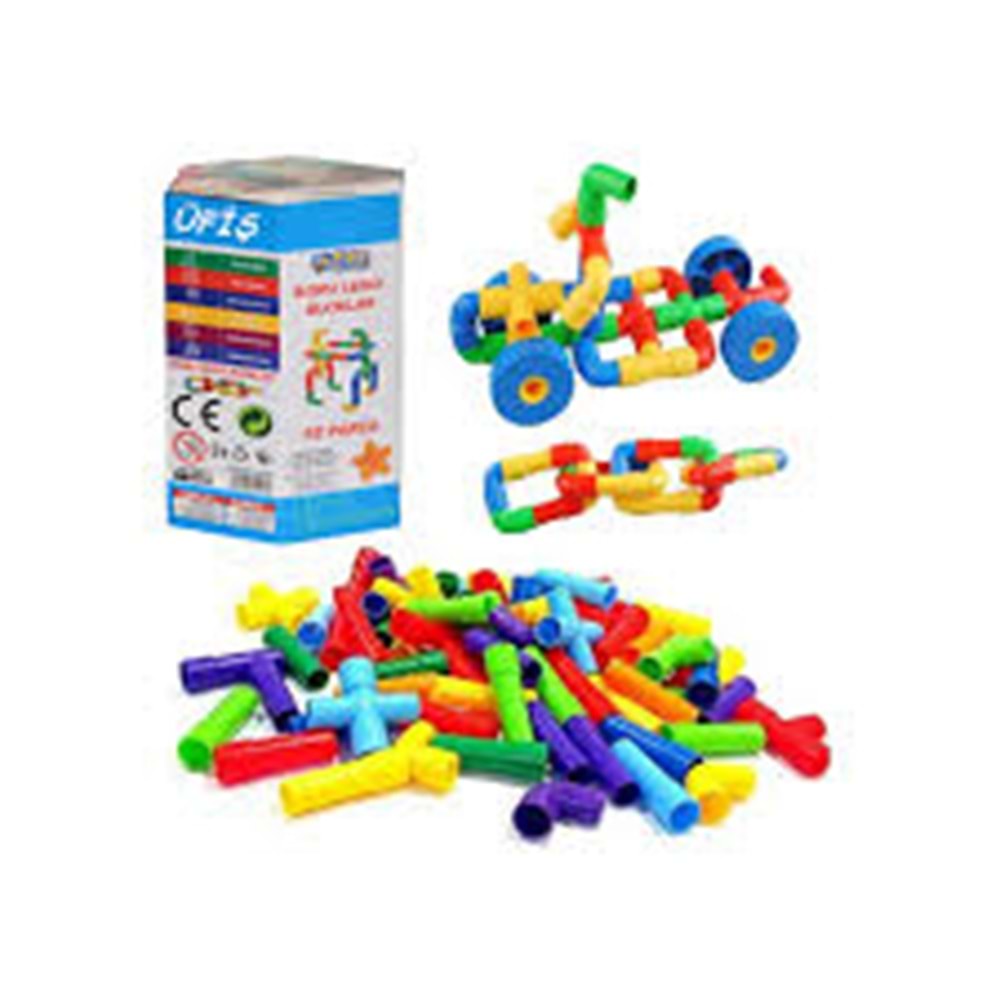 CAN HC1017 Boru Yapı Blokları 42 Parça