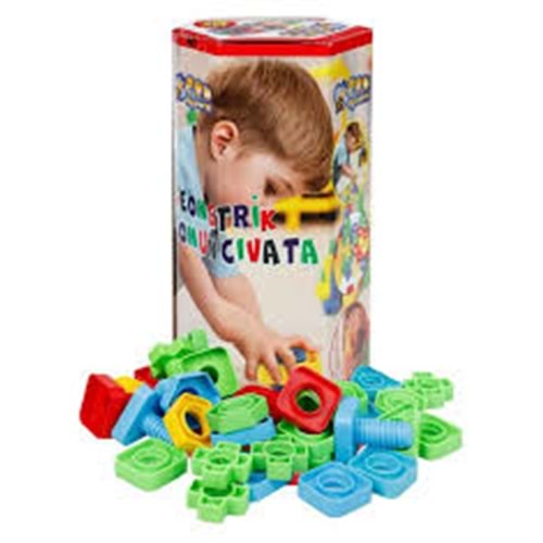 CAN HC1011 Geometrik Somun Vida Çevirme Oyunu