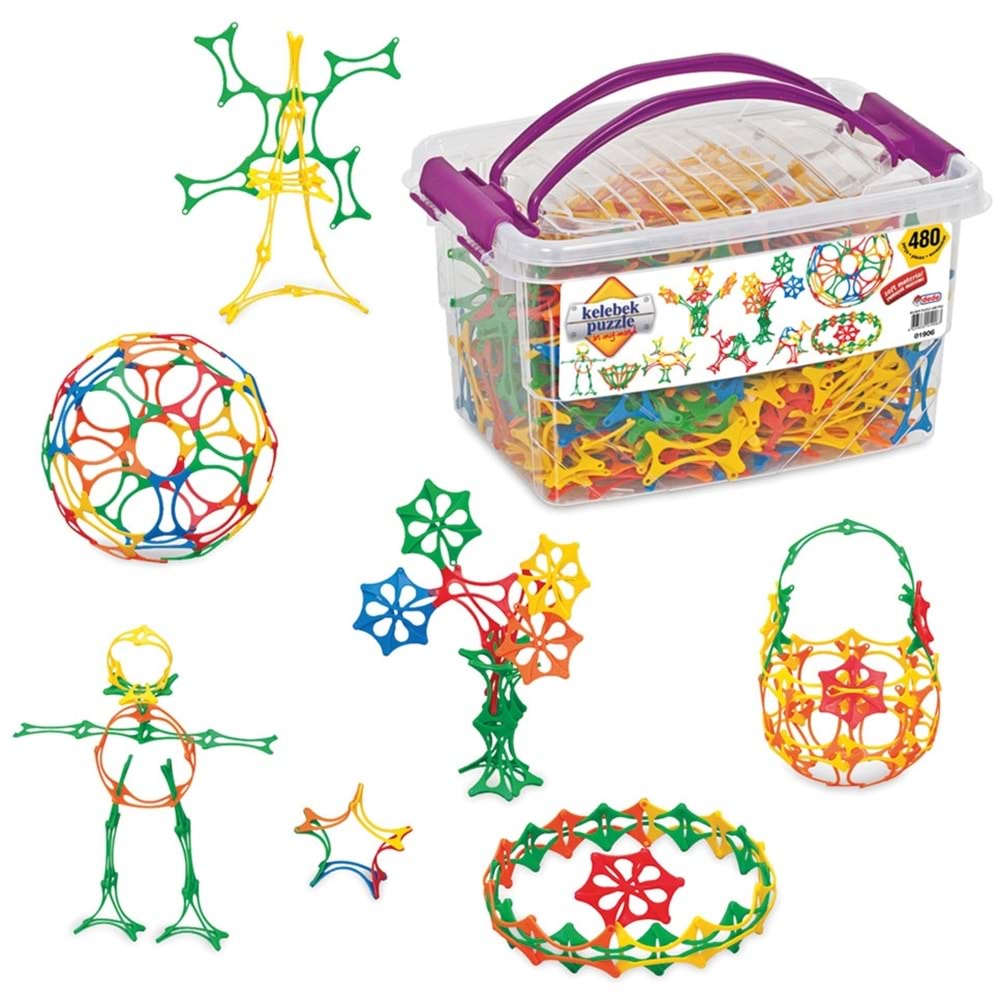 DEDE 01906 KELEBEK 480 PRÇ PUZZLE