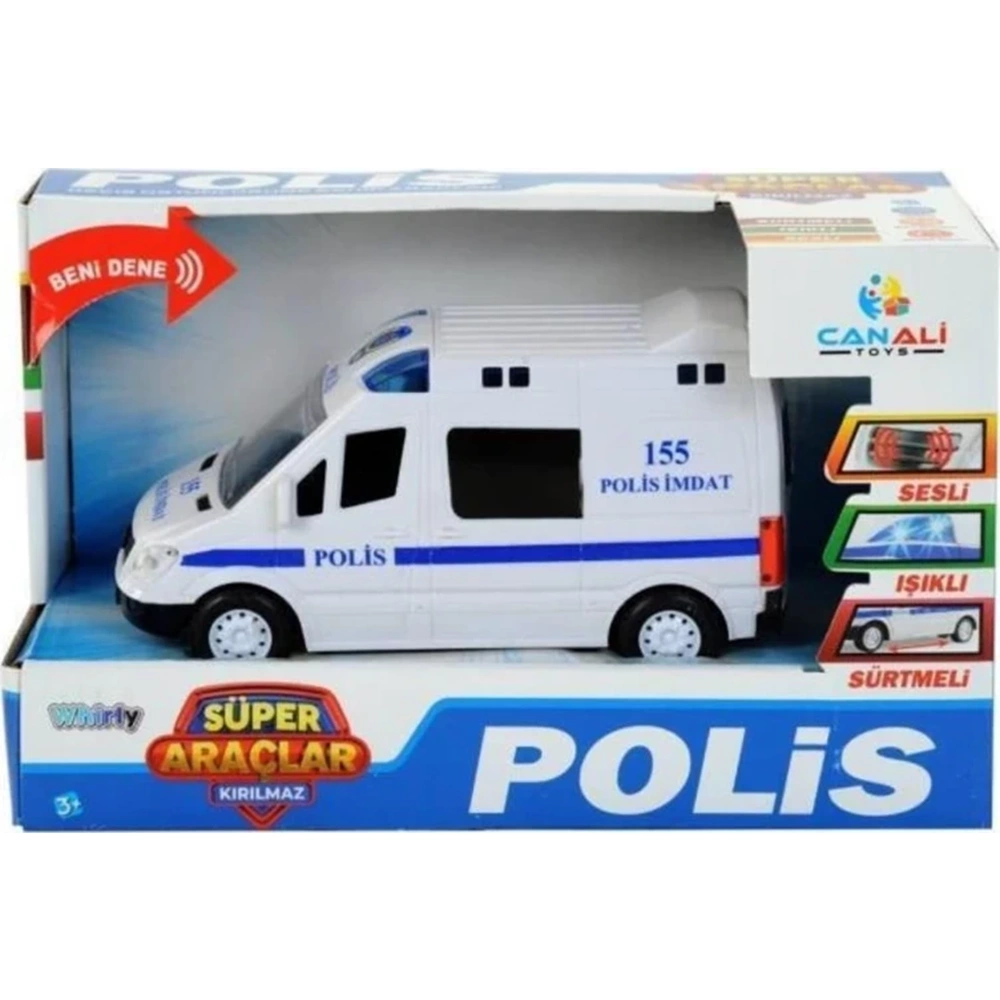 CANALİ 9999-1 PİLLİ KIRILMAZ SESLİ POLİS