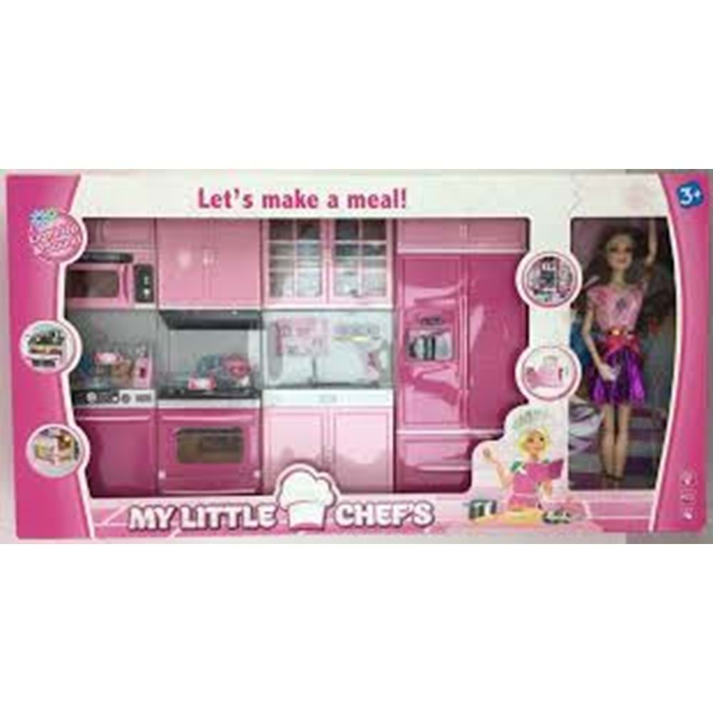 KAYYUM 2014 BEBEKLİ MUTFAK SETİ 4 LÜ