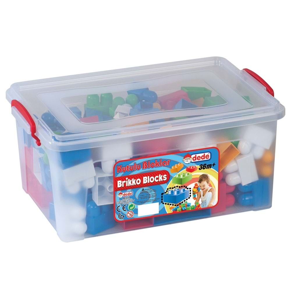 DEDE 01328 KUTULU 250 PÇS BLOKLAR