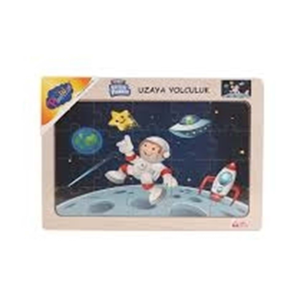 ONY 77/78/79/80AHŞAP EĞİTİCİ PUZZLE / UZAYA YOLCULUK