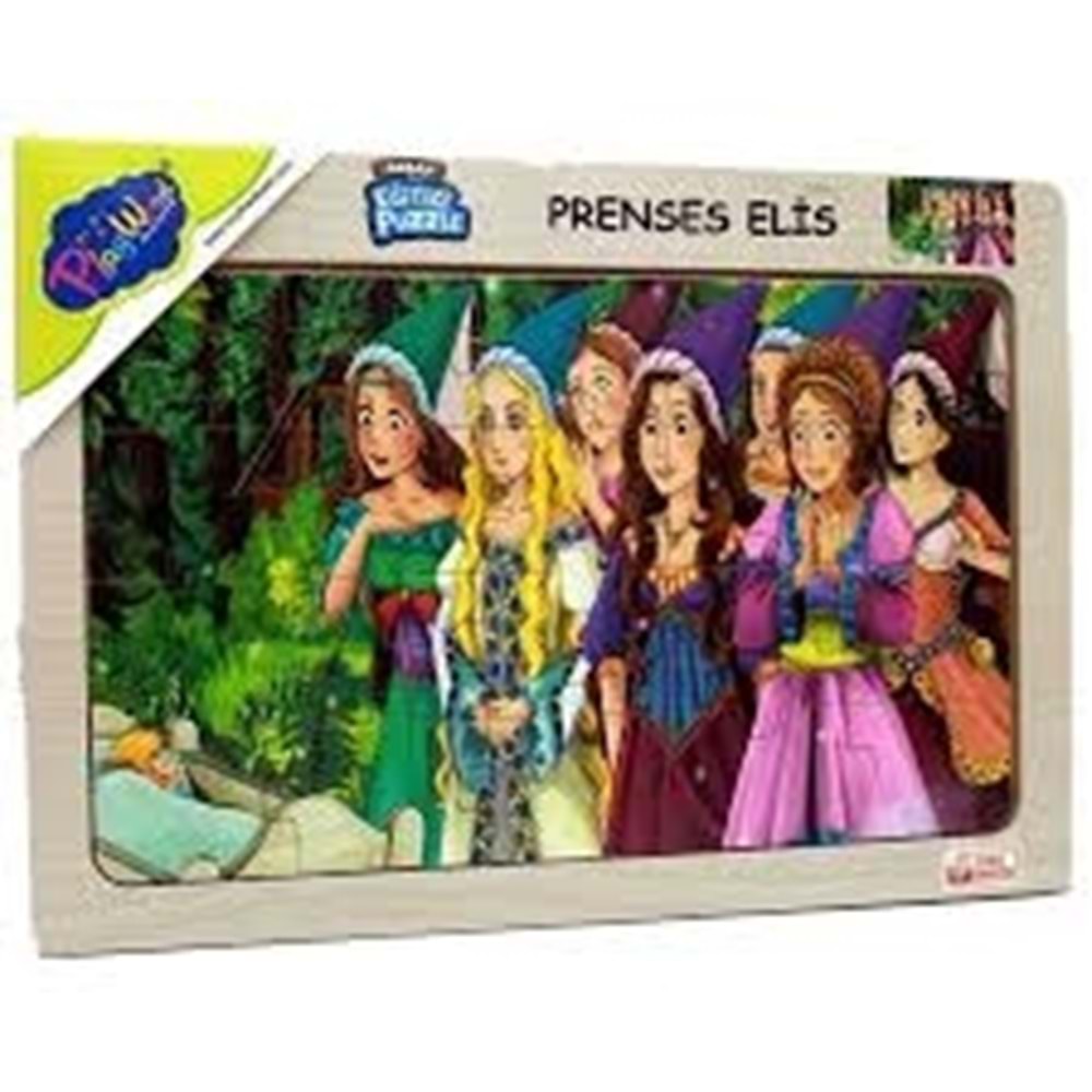 ONY 125/126/127/128 AHŞAP EĞİTİCİ PUZZLE / PRENSES ELİS