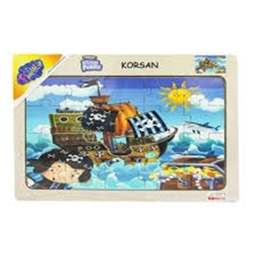 ONY 53/54/55/56 AHŞAP EĞİTİCİ PUZZLE / KORSAN