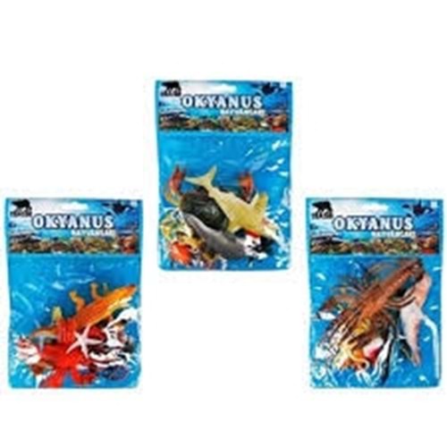 SUN-RST-CRZ-OKYANUS HAYVANLARI ORTA POŞET