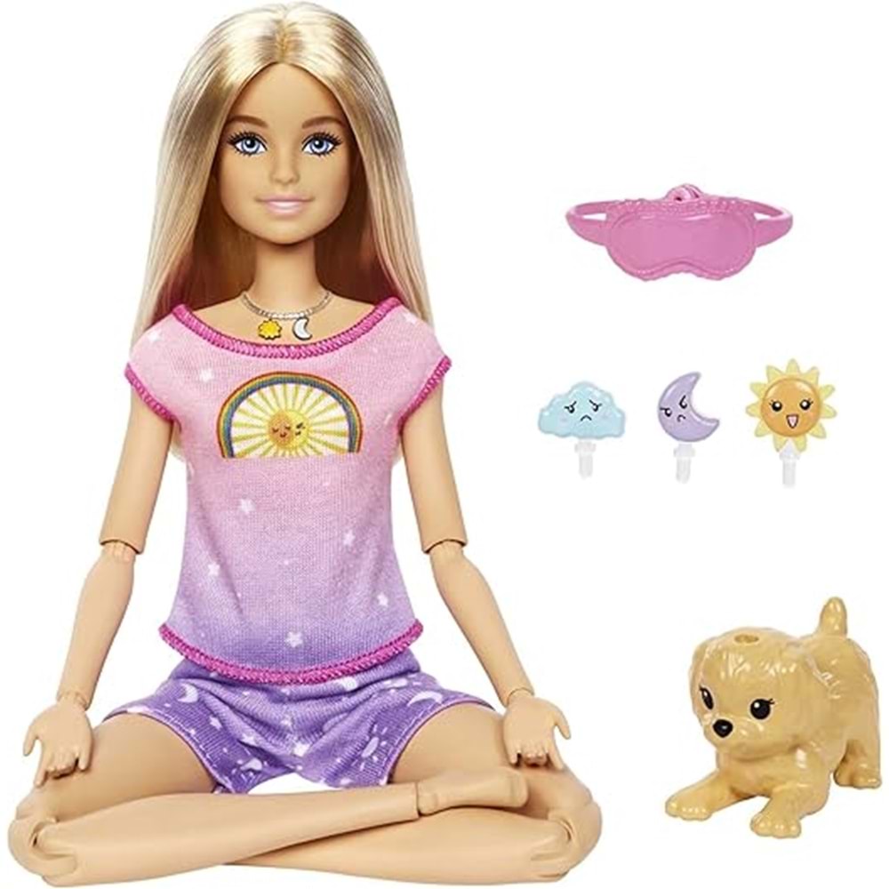 HHX64 Barbie Meditasyon Yapıyor Oyun Seti