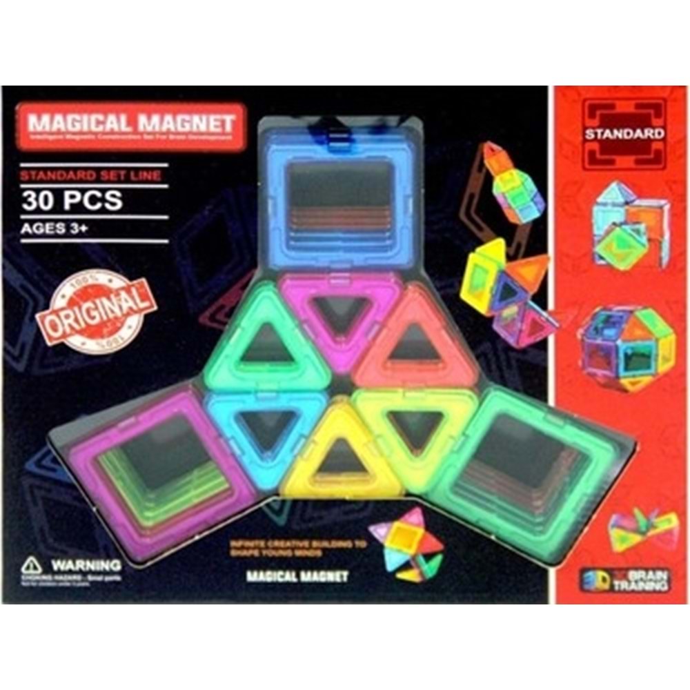 BAŞEL 6080 MAGİCAL MAGNET 30 PARÇA