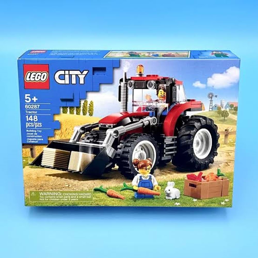 LEGO 60287 City Traktör /148 parça /+5 yaş /Lego