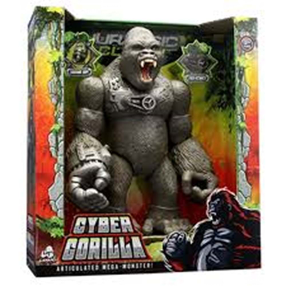 SUNMAN 37108 OYUN SETJURASSIC CLASH CYBERGORILLA 27CM.