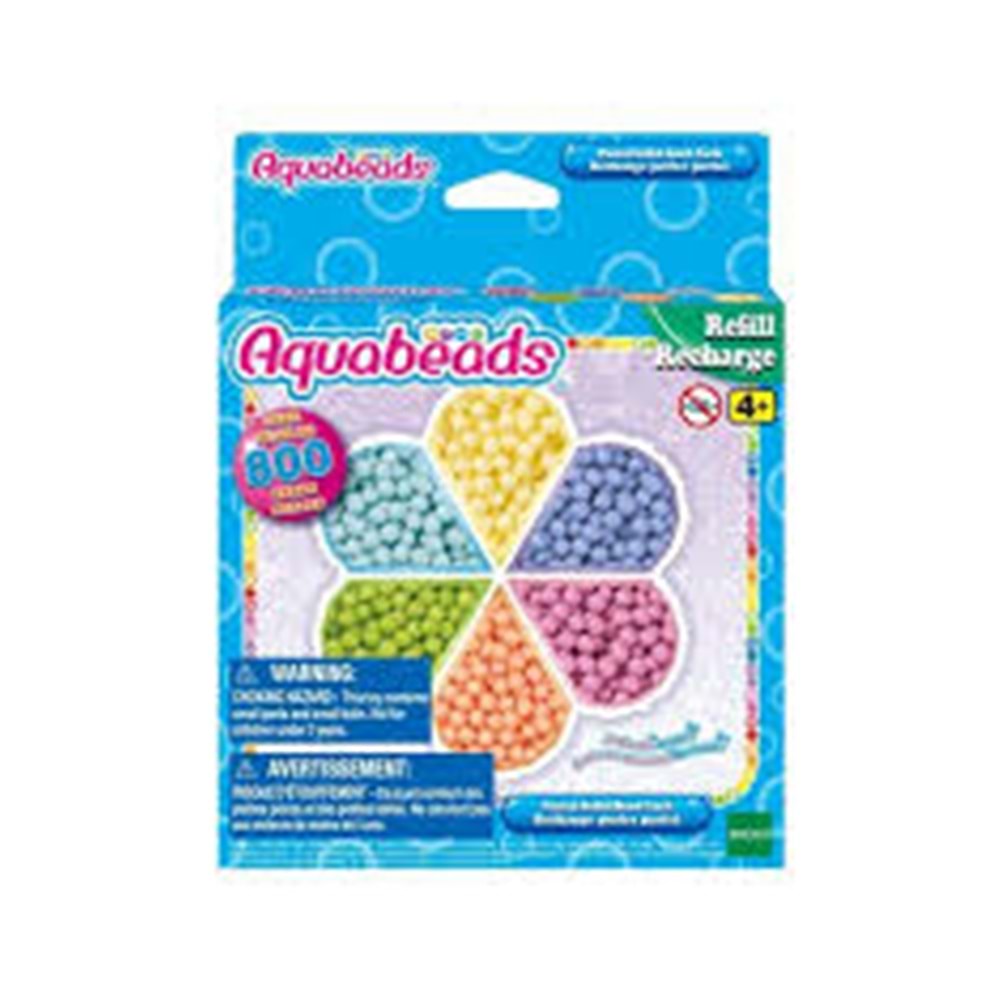 31505 Epoch AquaBeads PastelBoncuk Paketi, 800 parça +4yaş