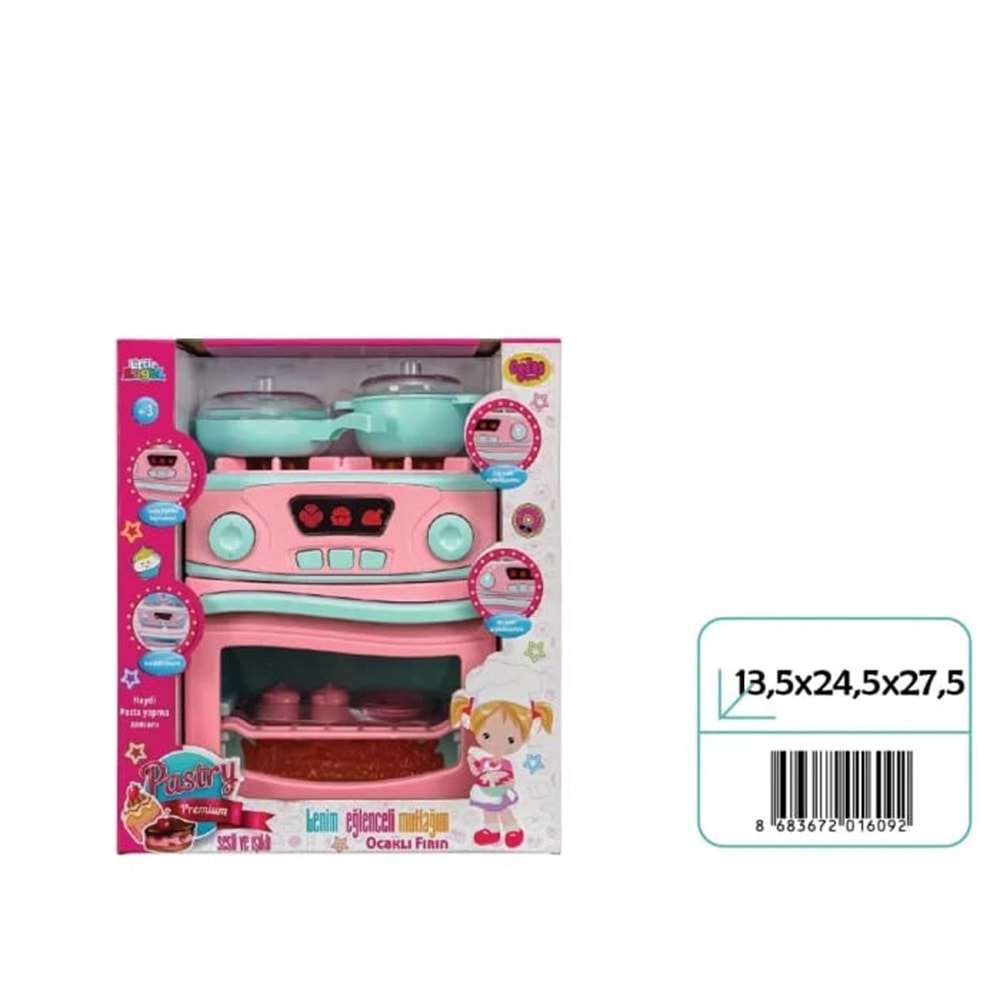 OYDAŞ 2609 PİLLİ OCAKLI FIRIN SETİ