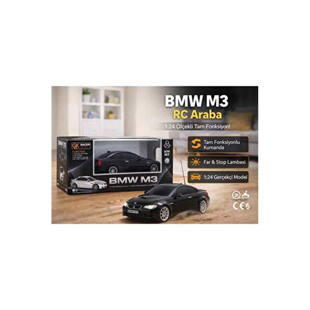 2048000 SUN-R/C 1/14 F/F BMWM3 2.4GHZ.IŞIKLI 2R.