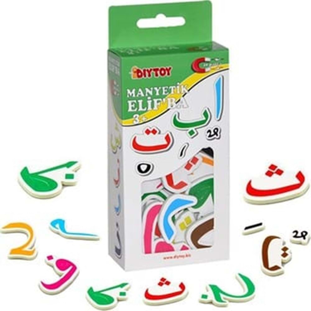 DIY TOYS 1642 MANYETİK ELİF-BA