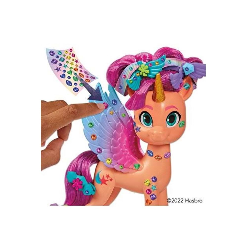 F3873 Kurdele Saç Tasarımlı Sunny, My Little Pony: