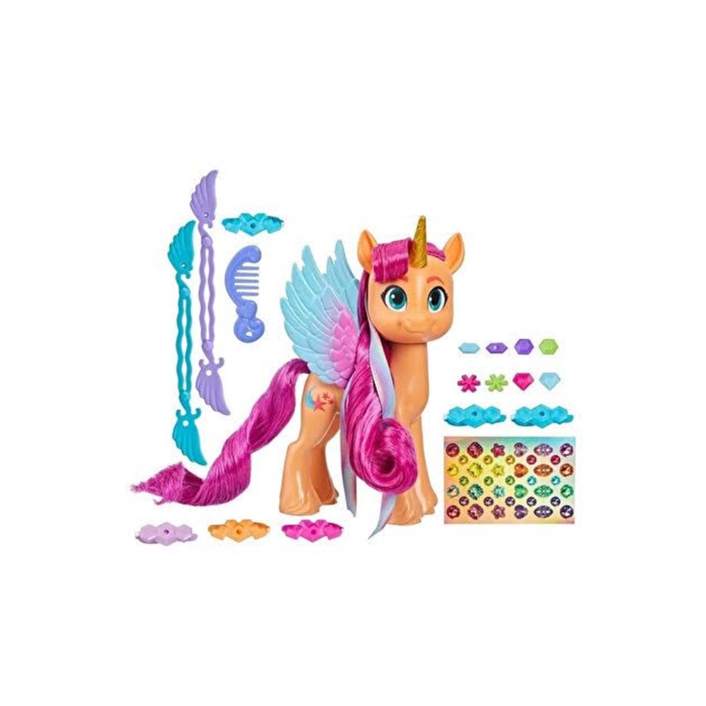 F3873 Kurdele Saç Tasarımlı Sunny, My Little Pony: