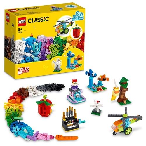 LEGO 11019 Lego Classic Yapım Parçaları ve Fonksiyonlar