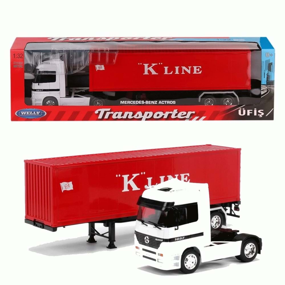 KARSAN WELLY 32281KW 1:32 MERCEDES BENZ ACTROS TIR