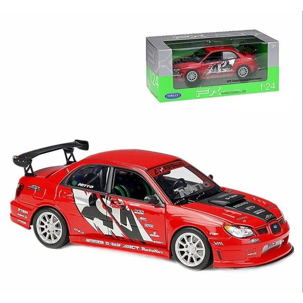 KARSAN WELLY 22487 1:24 DIECAST SUBARU IMPREZA P